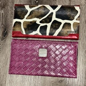 Miche Animal Print and Quilted Clutch Set